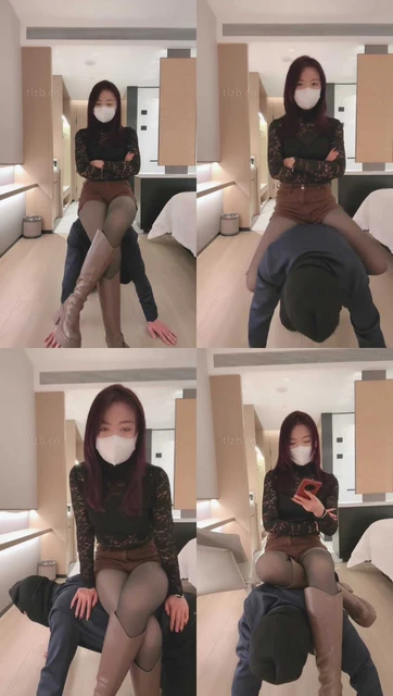 【晓雅】长靴女神-人肉坐垫/碾压踩/数据线抽/夹手指