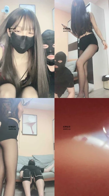 【鹿可】性感女神全体重踩踏/坐脸窒息