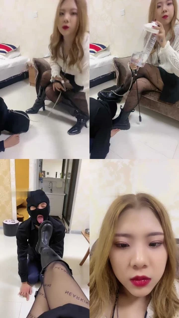 【初见】精神小妹短靴黑丝首调