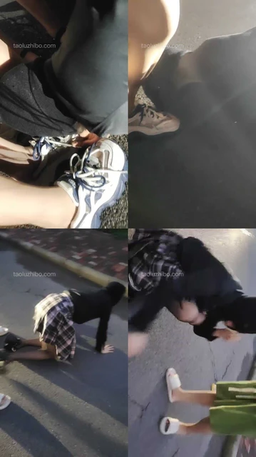 【安若】素人户外耳光羞辱打