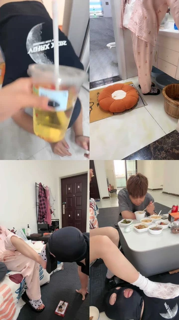 【安主子】情侣主-绿帽脚下伺候