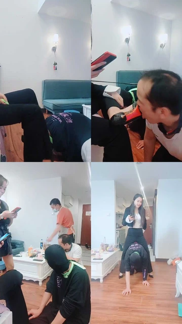 【香香小公举】带小姨晨调请安双狗