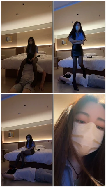 【御妍S】TJ女警黑丝诱惑蒙眼罪犯玩弄