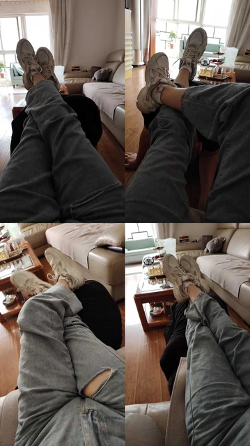 【紫烟】脏运动鞋白袜物化脚垫