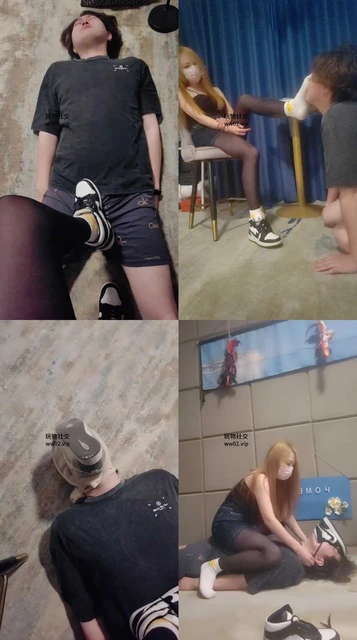 【魔鬼天使】坐脸窒息/超臭原味鞋袜强制闻