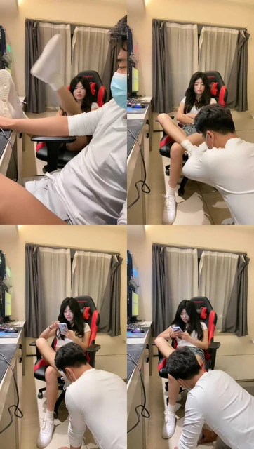 【Esse】不良少女-网吧小白鞋玩虐学生犬