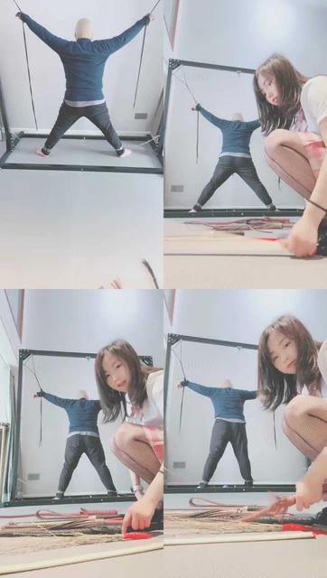 【果儿】吊绑重度鞭打刑虐/滴蜡/喂圣水