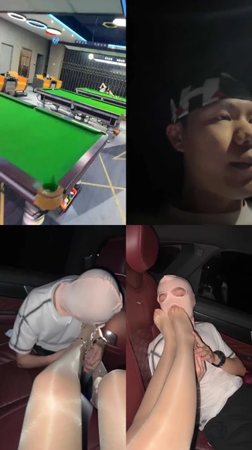 【樱木花道】175台球助教S-车内肉丝脚诱惑虐