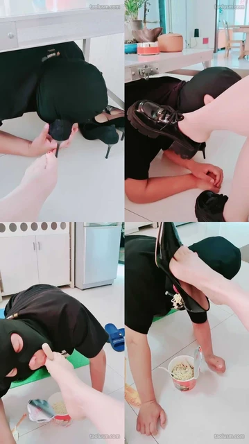 【美容院】技师S的脚下奴