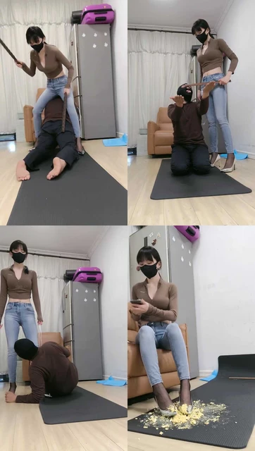 【暴力美学】各种刑具轮番虐-胯下sp/鞋底喂食/高位脚耳光