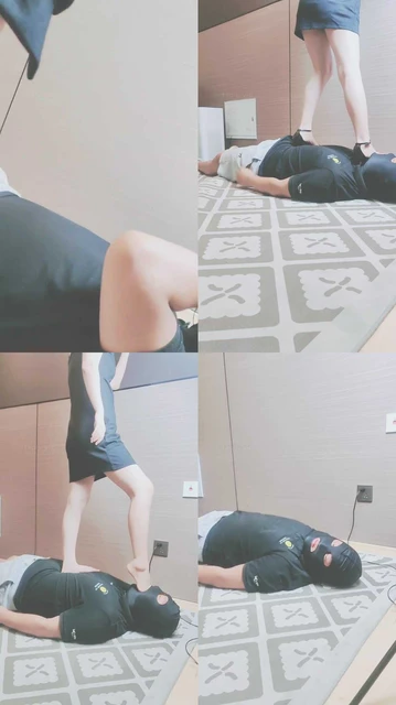 【萌宝儿】重度高跟全体重踩/骑马叼鞋脚/插嘴