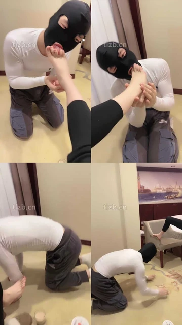 【欣然莫】闻香水发骚舔脚/转胯/赏赐圣水/踢踹踩踏【完整版】