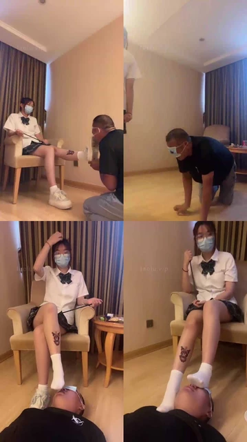 【雯雯】学生S-强迫舔脏鞋白袜/骑马转胯/鞭打踩踏