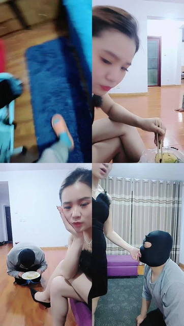 【冷魅夫妻】绿帽老公下跪伺候