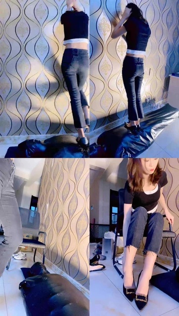 【冷鸢大大】高跟裸足全体重踩木乃伊狗