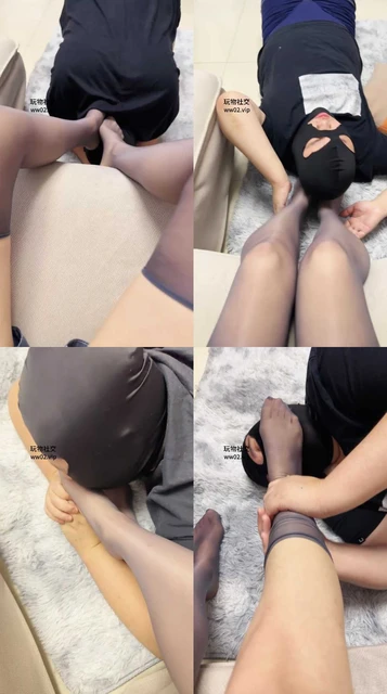 【埋埋汰汰】丝袜美腿恋足狂舔