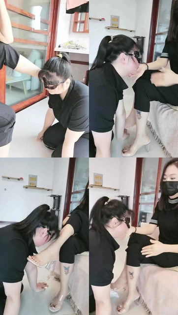 【凌儿女神】抽耳光/粗高跟踩虐/闻香水控制