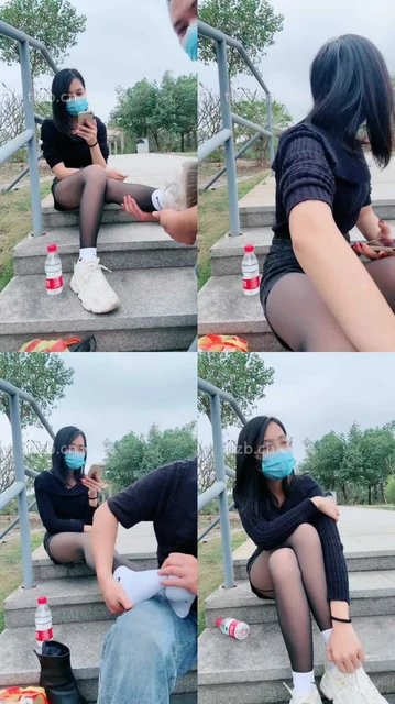 【紫琳】户外玩虐深圳来的狗子-转胯爬行