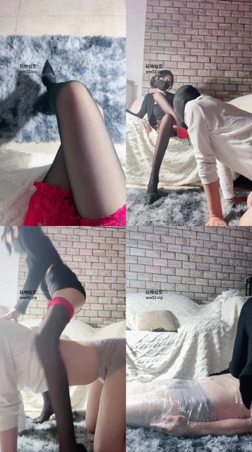 【甜音】保鲜膜全包/高跟黑丝诱惑