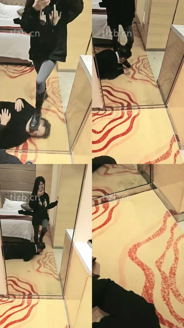 【嘉妮】长靴全体重踩踏/人肉坐垫/转胯/白袜塞嘴