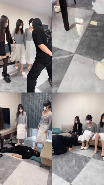 【精神小妹】3S-羞辱踢裆骑马踩踏/喂食升水米饭