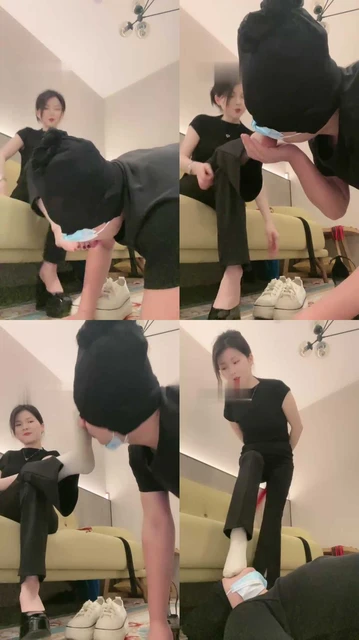 【丹丹】健身后原味鞋袜辱家奴