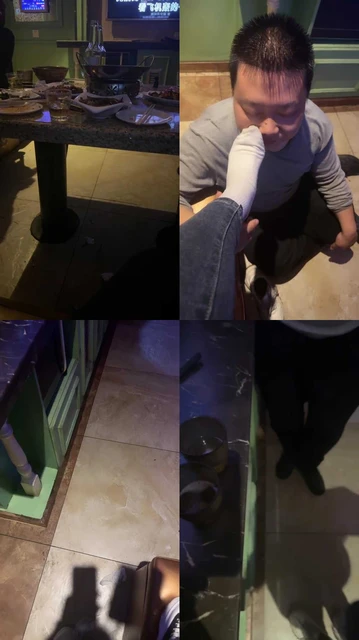 【风风S】KTV玩弄傻狗舔脚/喝圣水