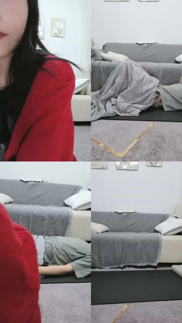 【安安】粗高跟裸足全体重踩踏