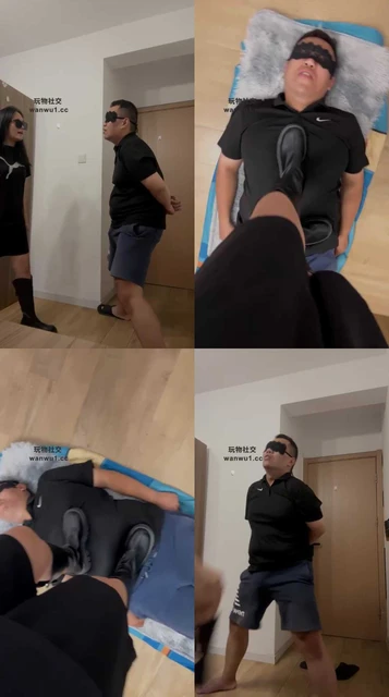 【上海汤圆】长靴全体重踩踏/连环踢裆