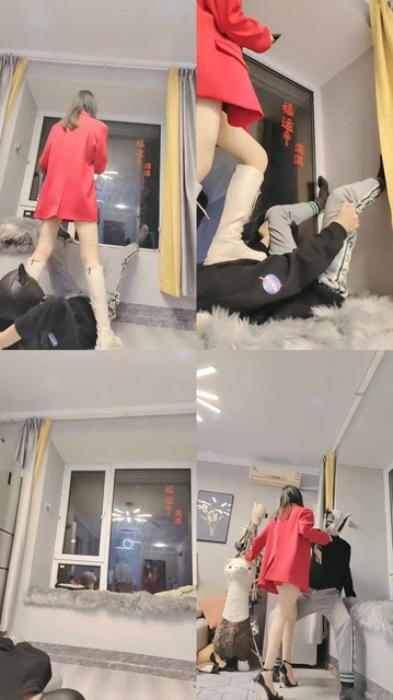 【丫丫】长靴重度踢打/全体重踩踏