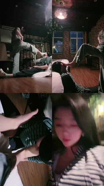 【靡兔】原味白袜捂脸/裸足插嘴狂舔