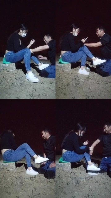 【晨颜】户外调-重度烟烫/小白鞋踩虐【双视角版】