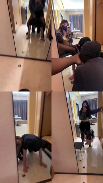 【榕s】高跟踩狗头/骑脖/品尝黑丝jio/鞋跟-脚插嘴