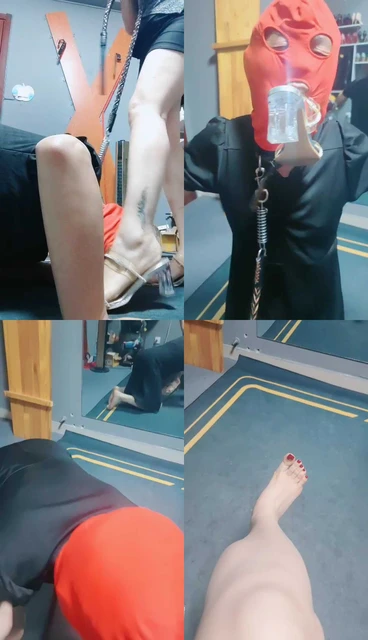 【东营天香百合】骑马胯下辱/高跟凉鞋裸足舔