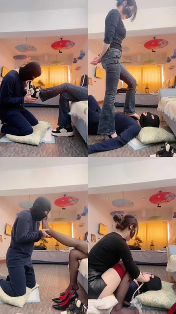 【不期而遇】初尝圣水/双重手打耳光/掐脖吃屁