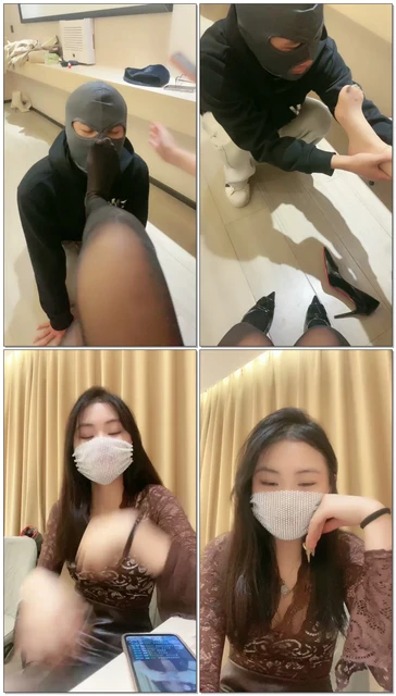 【玥玥】手脚耳光