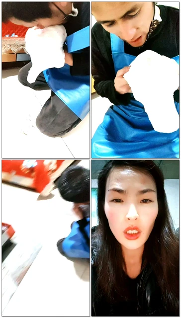 【银南女帝】直接上刑吃黄金圣水洗头