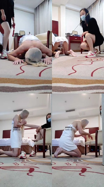 【XS】运动鞋肉丝踩虐/sp