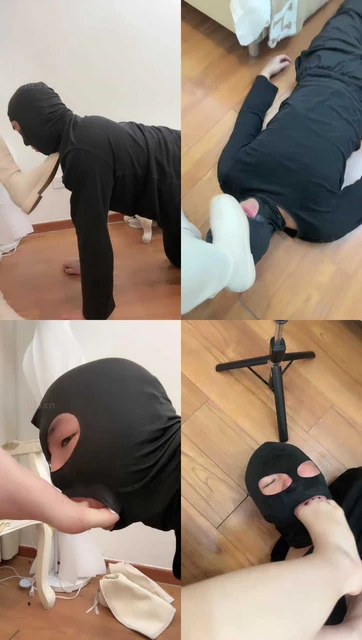 【婪s】丝袜泡茶/脚踩蛋糕/赏赐口水烟灰/长靴踩踏/多角度舔脚