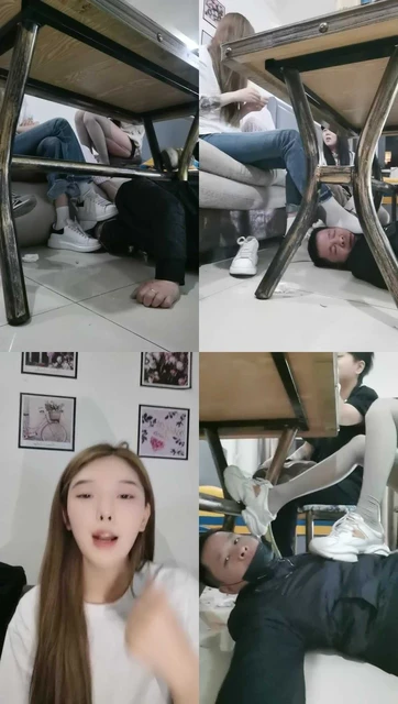 【文文文文】闺蜜聚会-桌底视角无意识虐狗