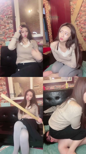 【芸熙】网红坐着人肉垫子聊聊天