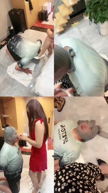 【瑶瑶小主】双S-姐妹花玩废猥琐继父【双视角版】