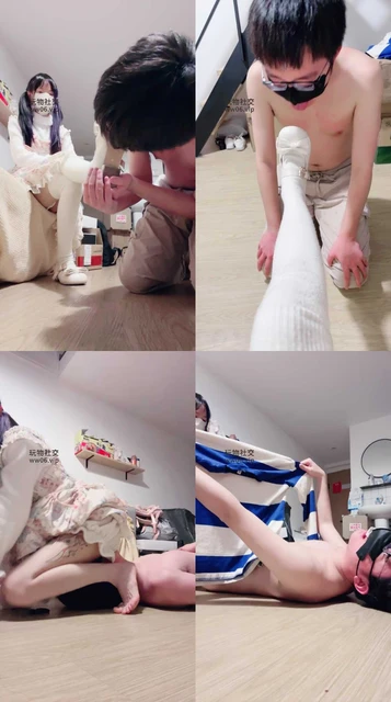 【奶味小仙女】二次元洛丽塔-胯下掐乳/踢裆/白袜塞嘴/深喉坐脸