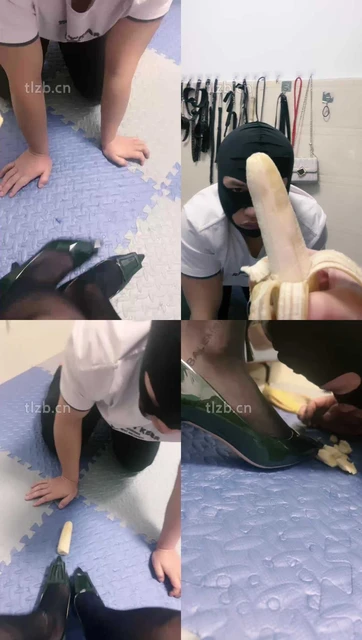 【木子大大】踩踏香蕉喂食/掐乳/骑马转胯/裸足狂舔【完整版】