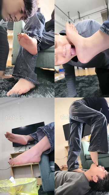 【冰爷】近距离-品尝裸足/脚插嘴