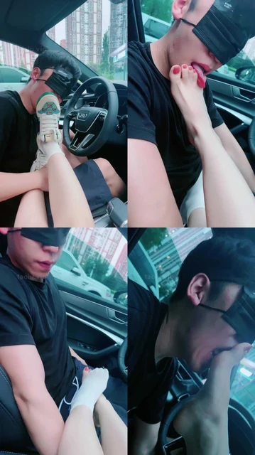 【川野尤娜】车内-舔脏鞋原味白袜裸足