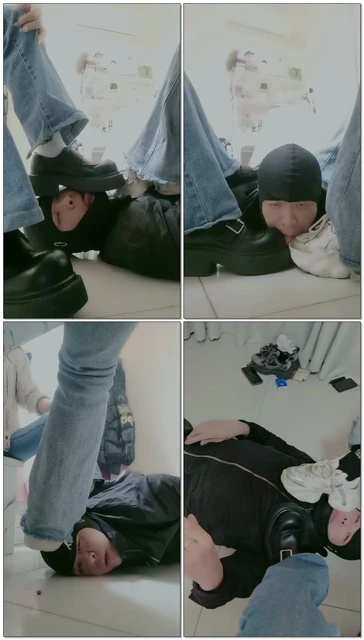 【文文文文】双素人短版黑白双煞