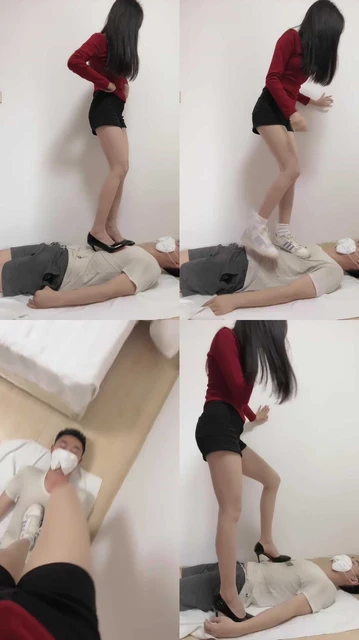 【泡芙】运动鞋/高跟鞋全体重踩踏