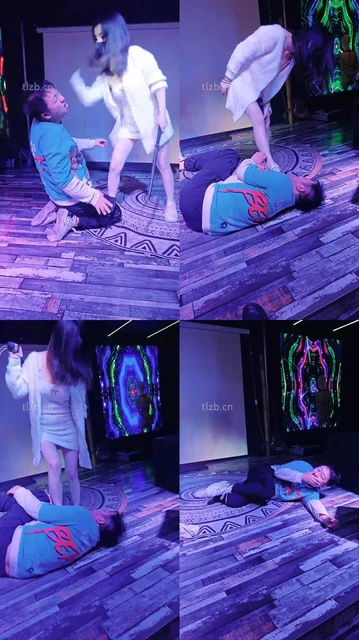 【诗琪/梓】SM主题酒吧-重度鞭打踩踏【双视角版】