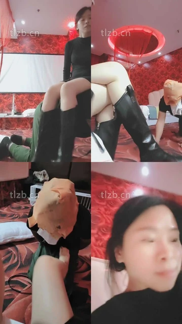 【小奶糖】内裤套头/长靴踩狗爪/鞭打